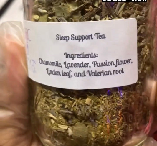 sleep support tea